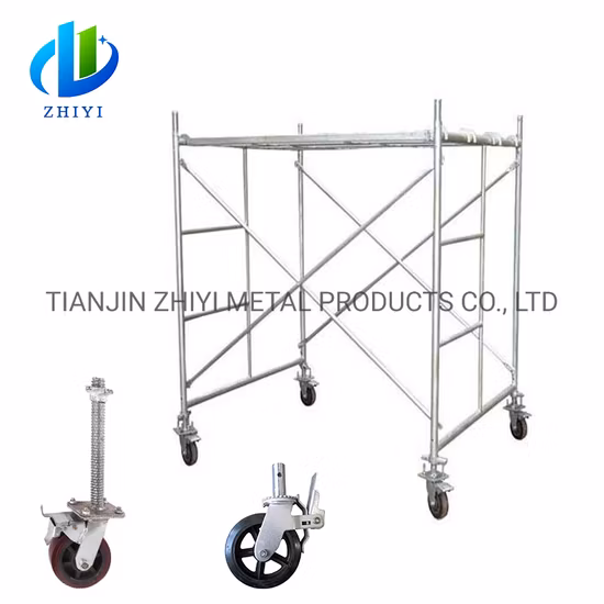 건축을 위한 직류 전기를 통한 강관 강철 구조 체계 석공술 비계 구조